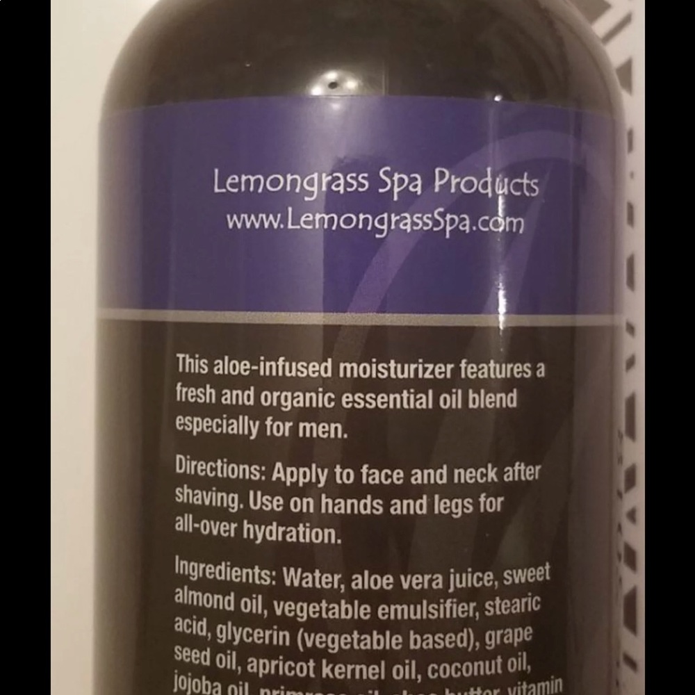 Lemongrass Spa Aftershave Lotion - Picture 2 of 2